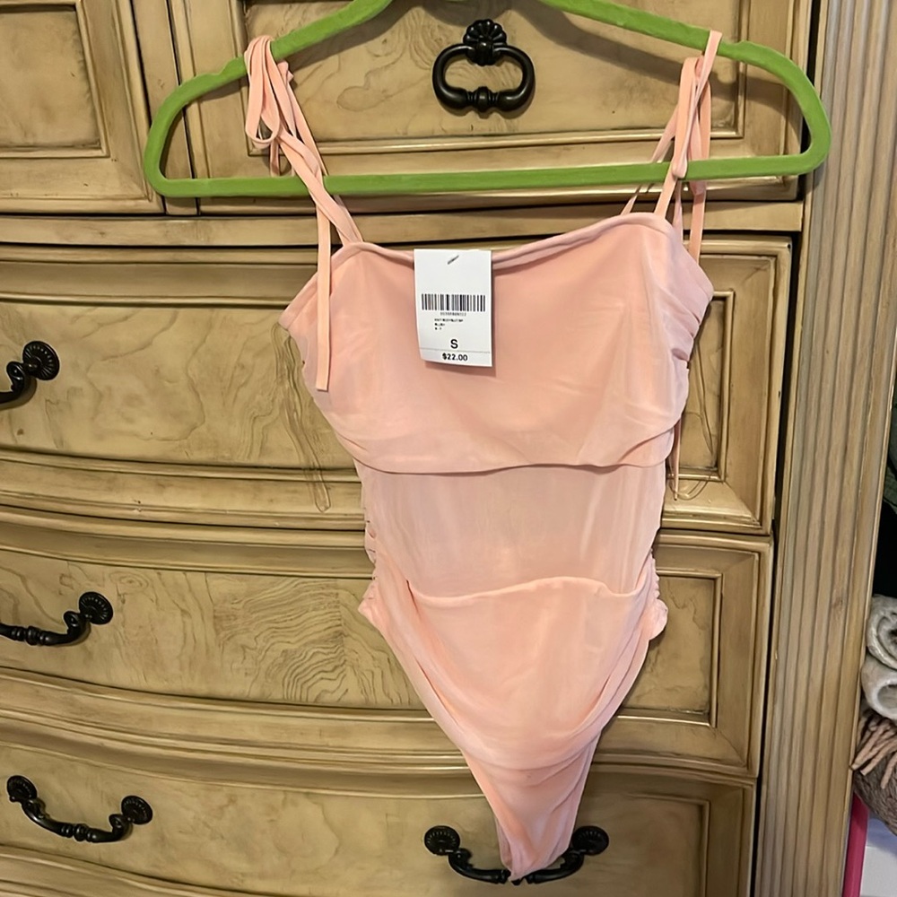 Forever 21 pink bodysuit